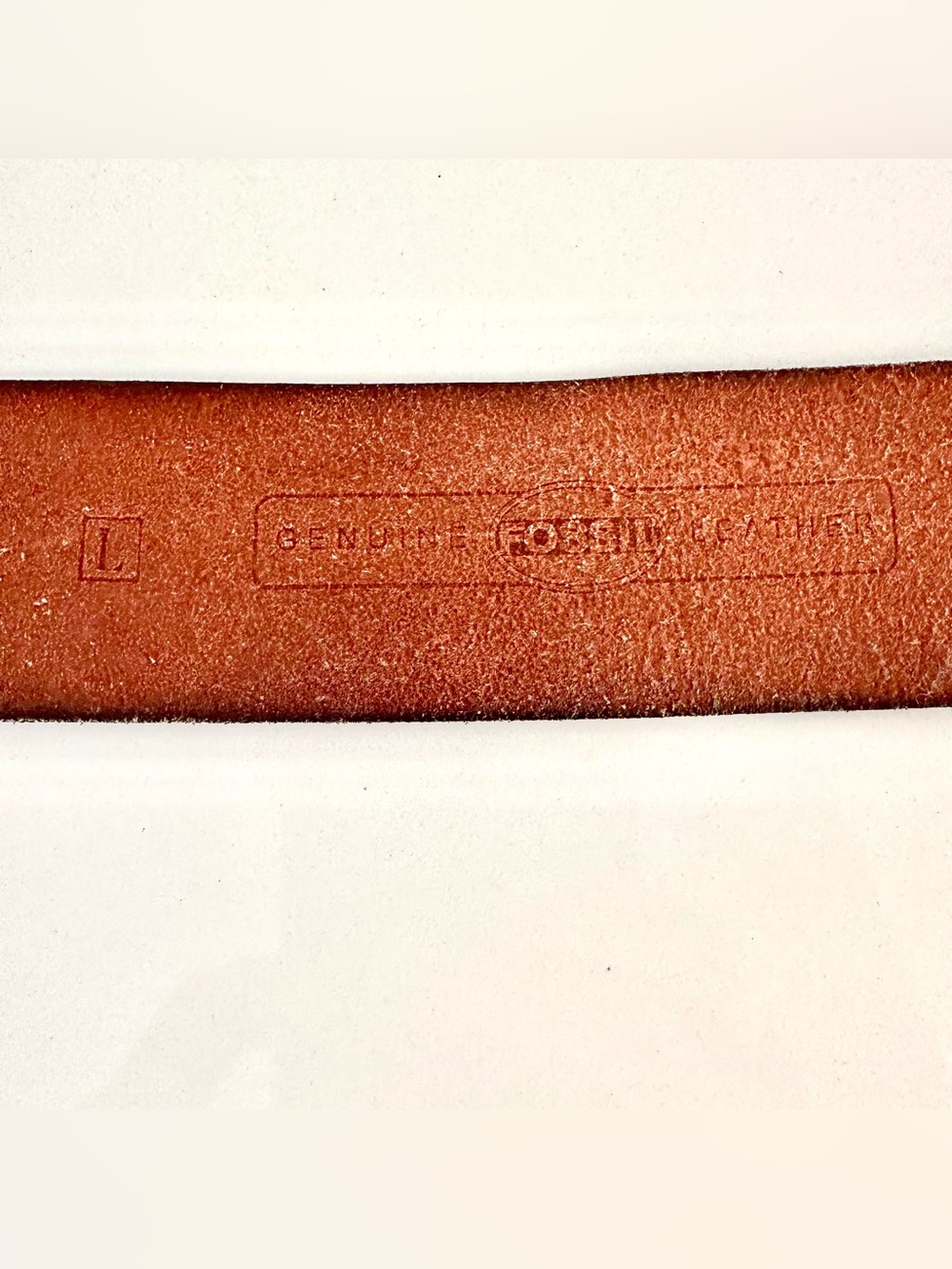 Vintage Fossil Leather Belt - Picture 3 of 3